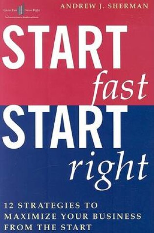 Cover of Start Fast Start Right