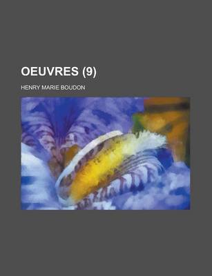 Book cover for Oeuvres (9 )