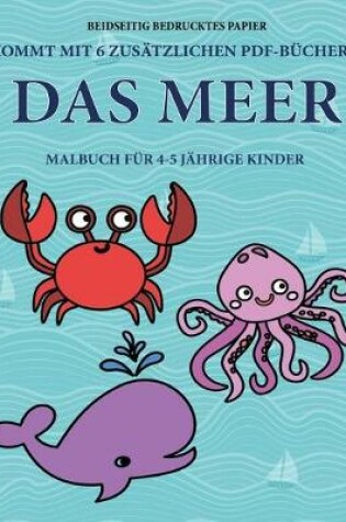 Cover of Malbuch für 4-5 jährige Kinder (Das Meer)