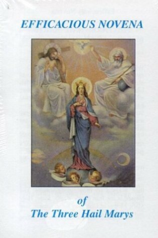 Cover of Efficacious Novena of the Three Hail Marys