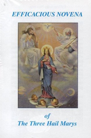 Book cover for Efficacious Novena of the Three Hail Marys