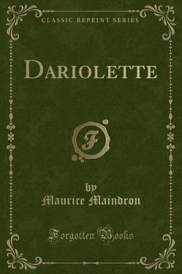 Book cover for Dariolette (Classic Reprint)