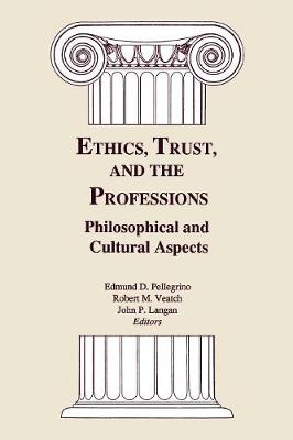 Book cover for Ethics, Trust, and the Professions