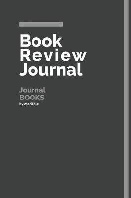 Book cover for Book Review Journal Journal Books