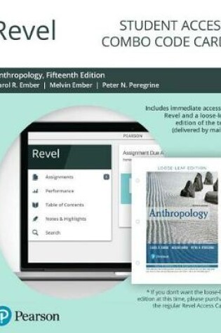 Cover of Revel for Anthropology -- Combo Access Card