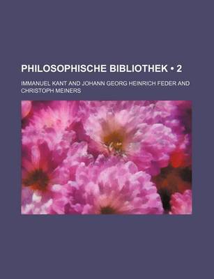 Book cover for Philosophische Bibliothek (2)