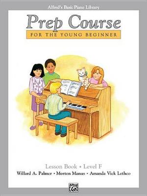 Book cover for Alfred's Basic Piano Library Prep Course Lesson F