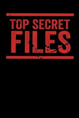 Book cover for Top Secret File Notebook