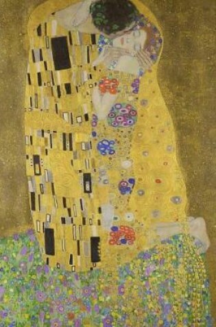 Cover of The Kiss, Gustav Klimt. Blank Journal