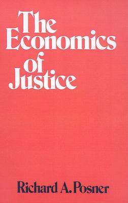 Book cover for The Economics of Justice