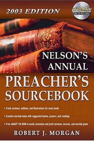 Cover of Nelson's Annual Preachers Sourcebook, 2003