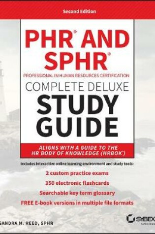 Cover of PHR and SPHR Professional in Human Resources Certification Complete Deluxe Study Guide