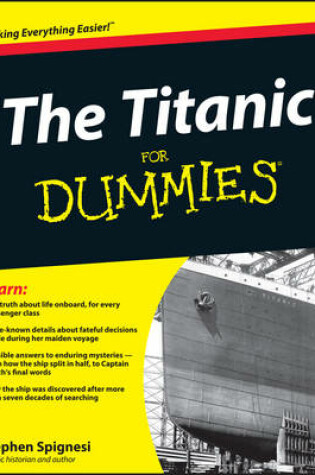 Cover of The Titanic For Dummies