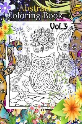 Cover of Abstract Coloring Book