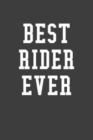 Cover of Best Rider Ever