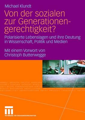 Book cover for Von Der Sozialen Zur Generationengerechtigkeit?