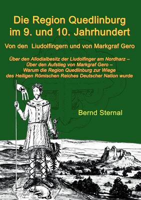 Book cover for Die Region Quedlinburg im 9. und 10. Jahrhundert