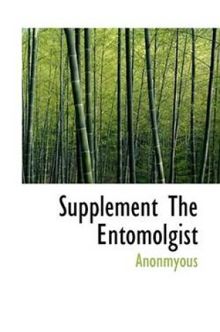 Cover of Supplement the Entomolgist