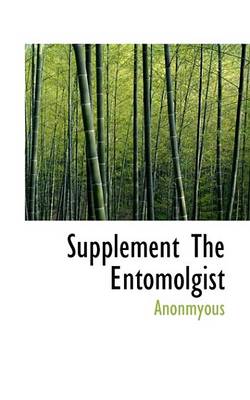 Book cover for Supplement the Entomolgist