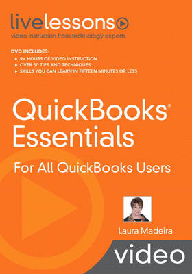 Book cover for QuickBooks Essentials LiveLessons (Video Training)