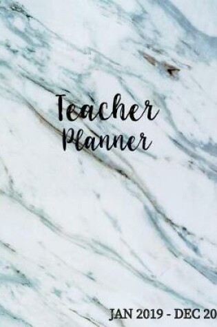 Cover of Teacher Planner Jan 2019-Dec 2020