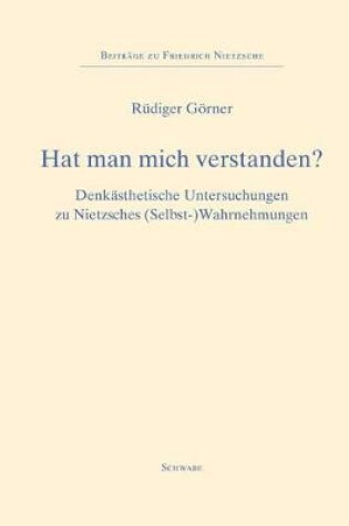 Cover of Hat Man Mich Verstanden?