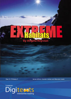 Book cover for Digitexts: Extreme Habitats Teachers Book and CDROM