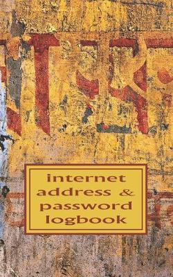 Book cover for Vintage India Painting Wall Internet Password Logbook