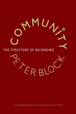 Book cover for Community: The Structure of Belonging