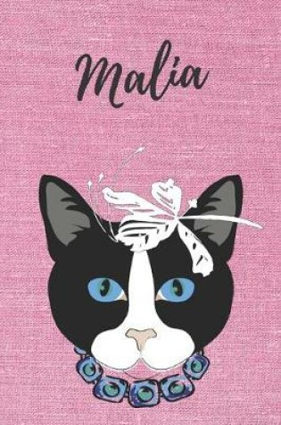 Cover of Malia Katzen-Notizbuch / Malbuch / Tagebuch