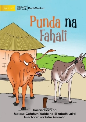 Book cover for Donkey And Ox - Punda na Fahali