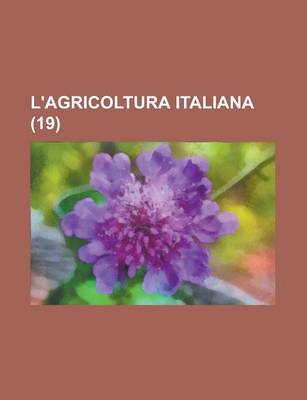 Book cover for L'Agricoltura Italiana (19 )