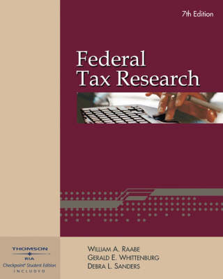 Book cover for Federal Tax Research