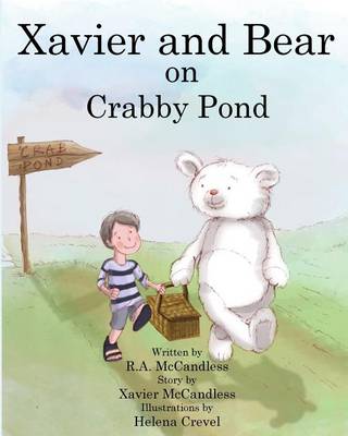 Book cover for Xavi and Bear on Crab Pond