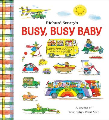 Book cover for Richard Scarry's Busy, Busy Baby
