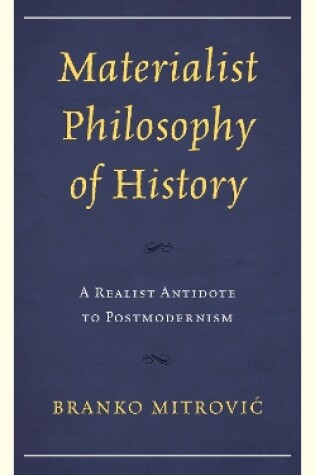 Cover of Materialist Philosophy of History