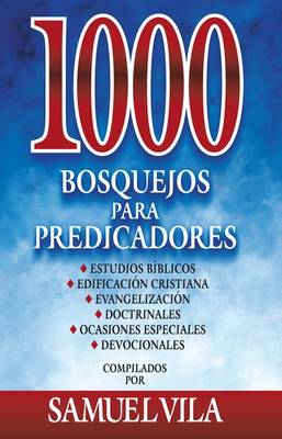 Book cover for 1000 Bosquejos Para Predicadores