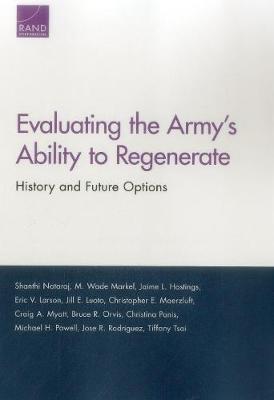 Book cover for Evaluating the Army's Ability to Regenerate