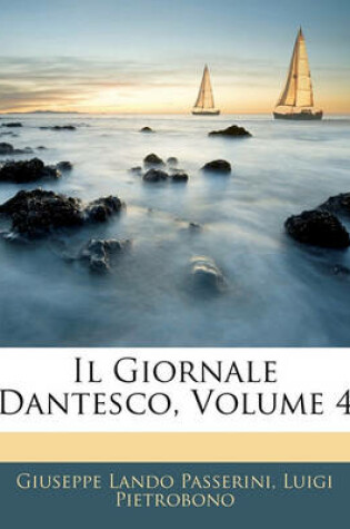 Cover of Il Giornale Dantesco, Volume 4