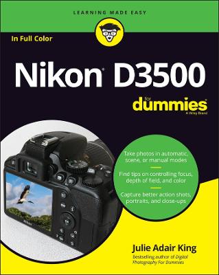 Book cover for Nikon D3500 For Dummies