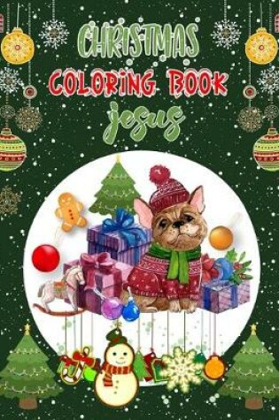 Cover of Christmas Coloring Book Jesus