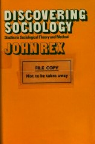 Cover of Discovering Sociology