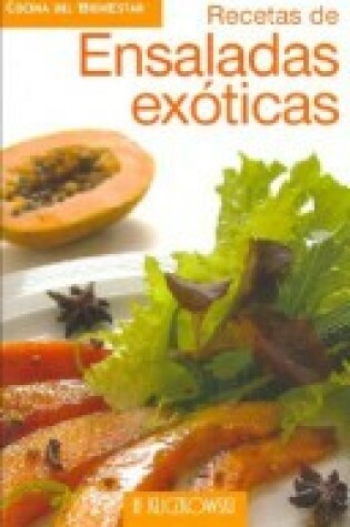 Cover of Recetas de Ensaladas Exoticas