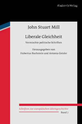 Cover of Liberale Gleichheit