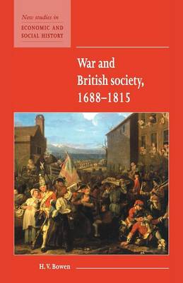 Cover of War and British Society 1688–1815