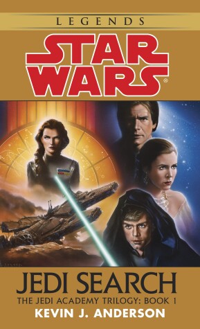 Cover of Jedi Search: Star Wars Legends (The Jedi Academy)
