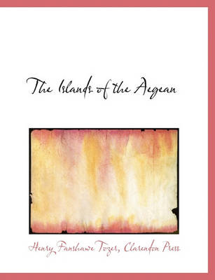 Book cover for The Islands of the Aegean