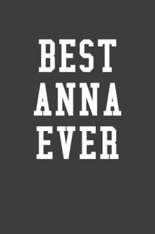 Cover of Best Anna Ever