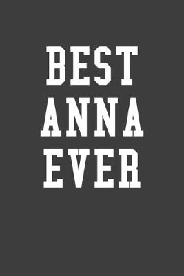 Book cover for Best Anna Ever