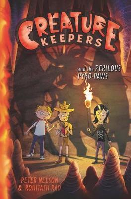 Book cover for Creature Keepers and the Perilous Pyro-Paws